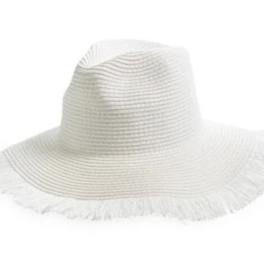 BP. Straw Panama Hat in White at Nordstrom